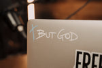 "But God" Transfer Sticker